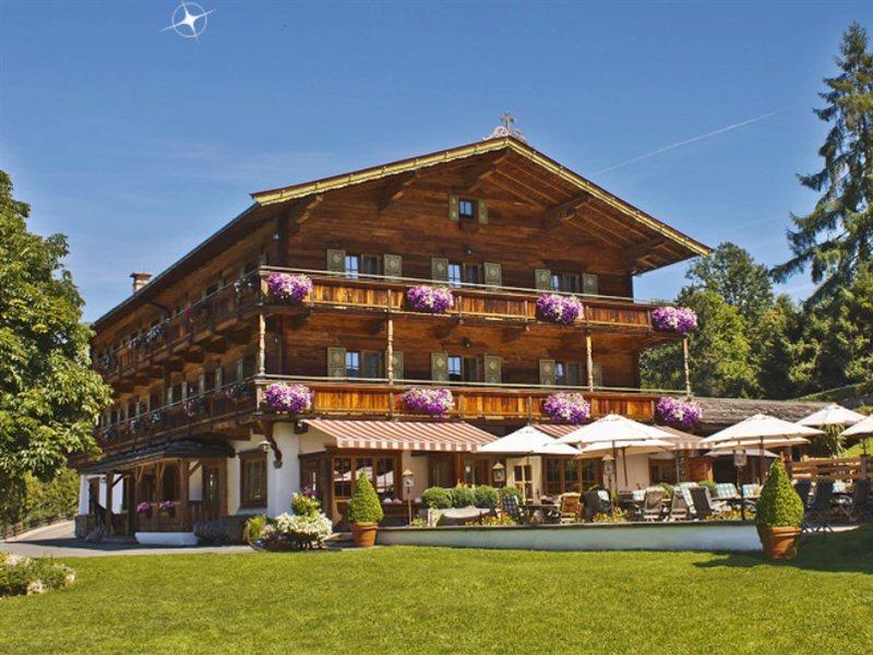 Landhotel Vordergrub Kitzbühel Buitenkant foto
