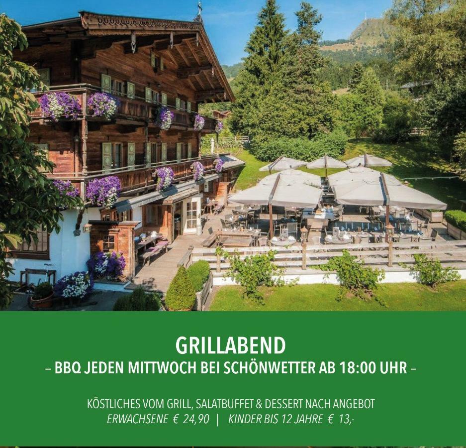 Landhotel Vordergrub Kitzbühel Buitenkant foto